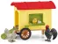 Schleich Farm World 72224 : Ferme avec poulailler et box pour chevaux