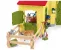 Schleich Farm World 72224 : Ferme avec poulailler et box pour chevaux