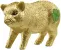 Schleich Farm World 72232 : Cochon Porte-Bonheur Doré