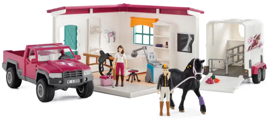 Schleich Horse Club 72261 : Vétérinaire mobile et son van
