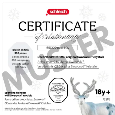 Schleich Wild Life 72293 : Renne brilliant avec cristaux Swarovski
