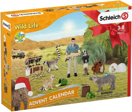 Schleich Wild Life 98272 : Calendrier de l&#039;avent Wild Life 2021