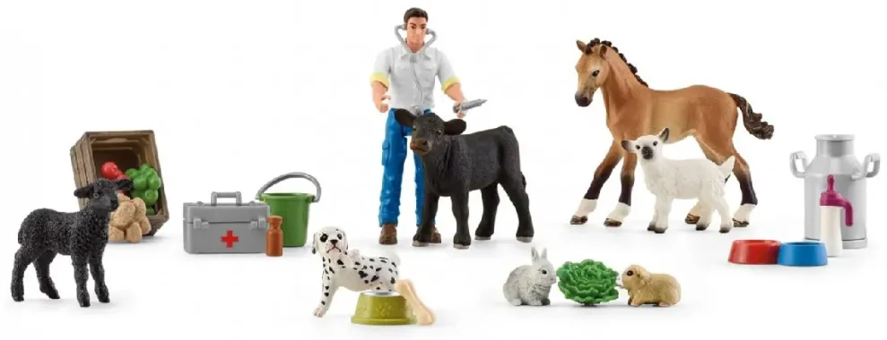 Schleich Farm World 98643 : Calendrier de l&#039;avent Farm World 2022