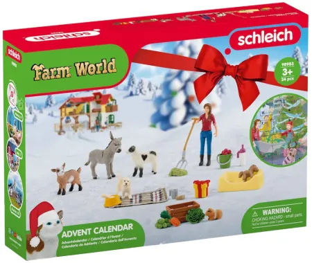 Schleich Farm World 98983 : Calendrier de l&#039;avent Farm World 2023