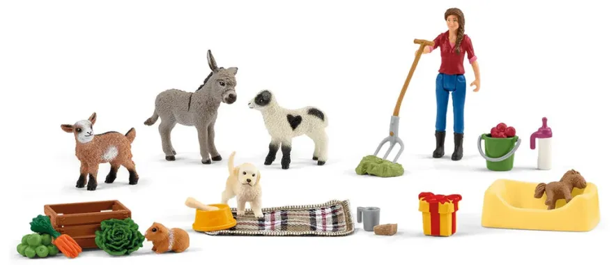 Schleich Farm World 98983 : Calendrier de l&#039;avent Farm World 2023