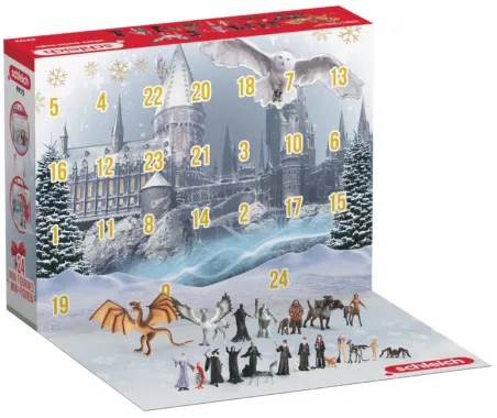 Schleich Harry Potter 99175 : Calendrier de l’Avent Mini Figurines Harry Potter Série 1