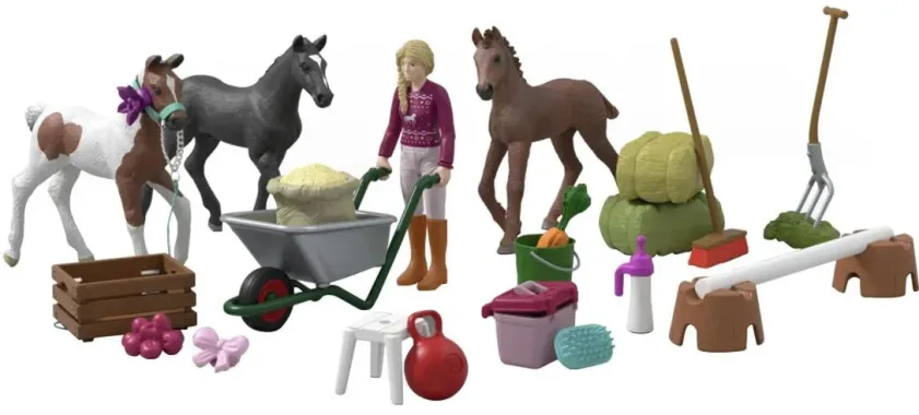 Schleich Horse Club 99178 : Calendrier de l&#039;Avent Horse Club 2025 - Miracle de Noël
