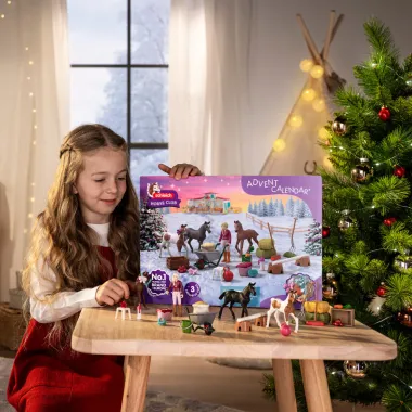 Schleich Horse Club 99178 : Calendrier de l&#039;Avent Horse Club 2025 - Miracle de Noël